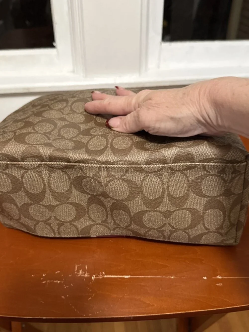 Coach y2k tan
